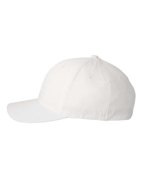 Flexfit 5001 Adult Value Cotton Twill Cap #color_WHITE