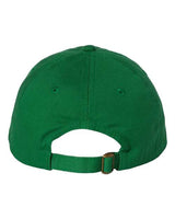 Valucap VC300A Bio-Washed Classic Dad Hat #color_Kelly