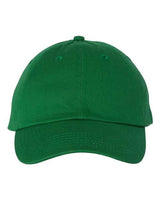 Valucap VC300A Bio-Washed Classic Dad Hat #color_Kelly