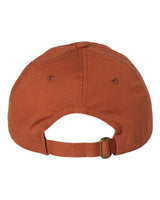 Valucap VC300A Bio-Washed Classic Dad Hat #color_Texas Orange