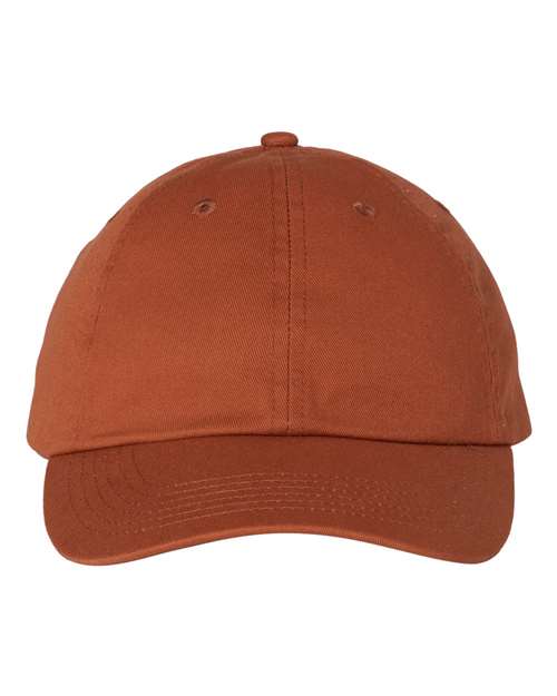 Valucap VC300A Bio-Washed Classic Dad Hat #color_Texas Orange
