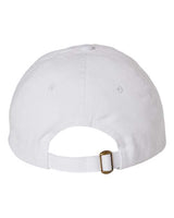 Valucap VC300A Bio-Washed Classic Dad Hat #color_White