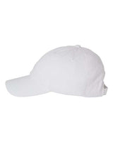 Valucap VC300A Bio-Washed Classic Dad Hat #color_White