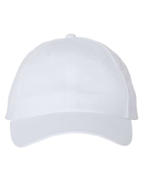 Valucap VC200 Brushed Twill Cap #color_White