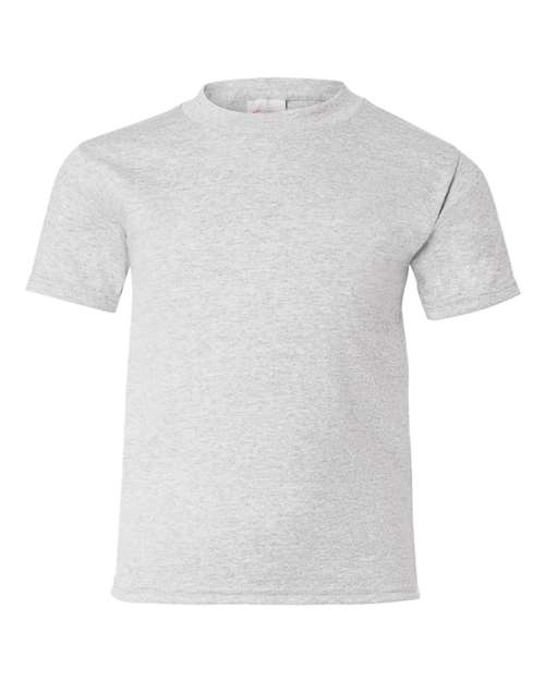 Hanes 5370 Youth 50/50 T-Shirt #color_ASH