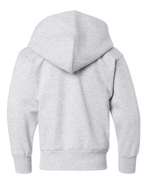 Hanes P473 Youth EcoSmart 50/50 Pullover Hooded Sweatshirt #color_ASH