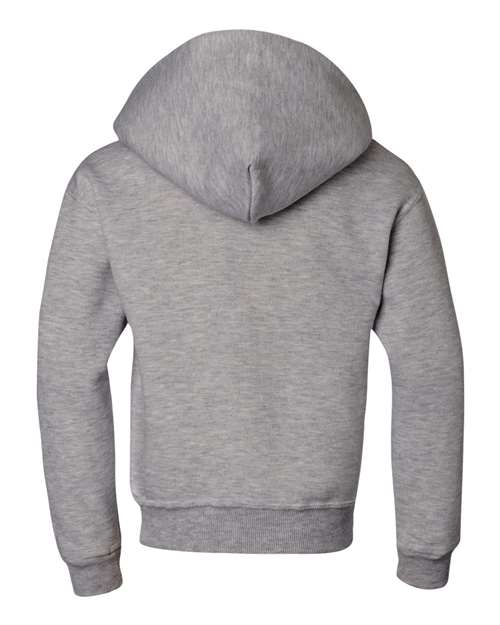 Jerzees 996Y Youth NuBlend Fleece Pullover Hooded Sweatshirt #color_OXFORD