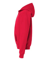 Gildan G186B Youth Heavy Blend 50/50 Full-Zip Hooded Sweatshirt #color_RED