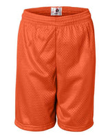""Badger 2207 Youth Pro Mesh 6" Shorts" #color_Burnt Orange"
