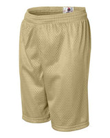 ""Badger 2207 Youth Pro Mesh 6" Shorts" #color_Vegas Gold"