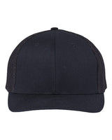 Richardson 112PL 112+ R-Flex Adjustable Trucker Cap #color_Black