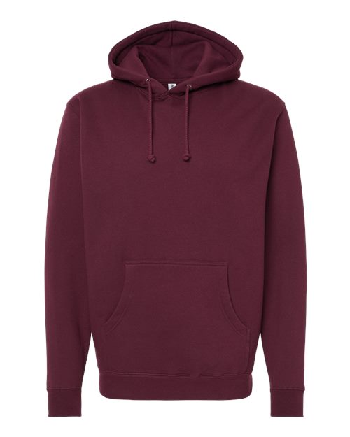 Independent Trading Co. IND4000 Heavyweight Hooded Sweatshirt #color_Maroon