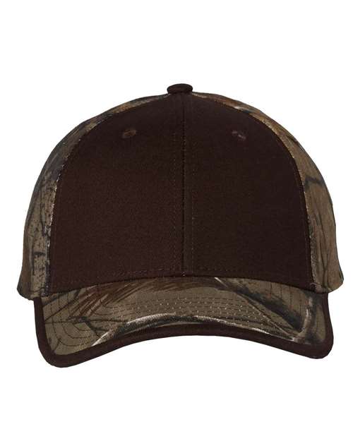 Kati LC102 Solid Front Camo Back Cap