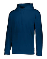 Augusta Sportswear 5505 Adult Wicking Fleece Hooded Sweatshirt #color_NAVY