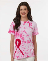 Dyenomite 200AR Awareness Ribbon Tie-Dyed T-Shirt
