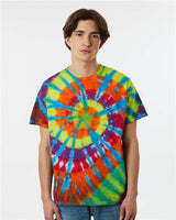 Dyenomite 200TD Rainbow Cut-Spiral Tie-Dyed T-Shirt