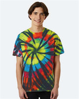 Dyenomite 200TD Rainbow Cut-Spiral Tie-Dyed T-Shirt