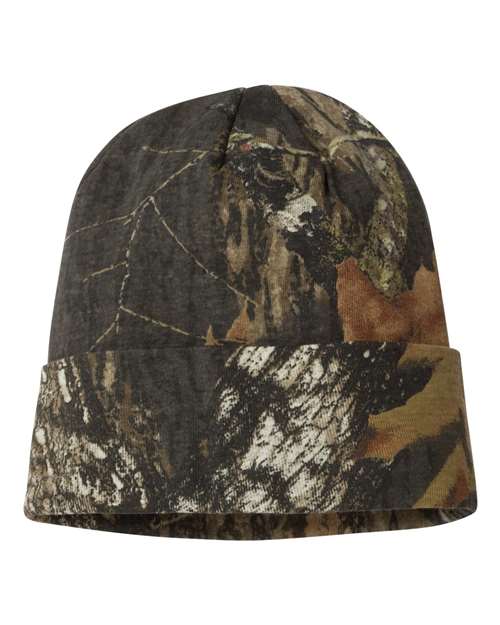 ""Kati LCB12 12" Licensed Camo Cuffed Beanie" #color_Mossy Oak BreakUp"