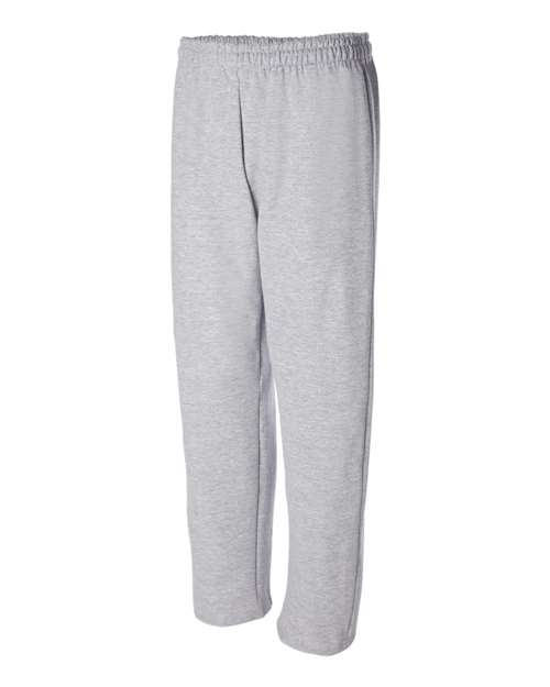 Gildan G184 Adult Heavy Blend Adult 50/50 Open-Bottom Sweatpant #color_SPORT GREY