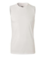 Badger 4130 B-Core Sleeveless T-Shirt #color_White