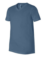 Bella + Canvas 3005 Unisex Jersey Short-Sleeve V-Neck T-Shirt #color_STEEL BLUE