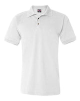 Bayside BA1000 Adult 6.1 oz., Cotton Piqu Polo #color_WHITE