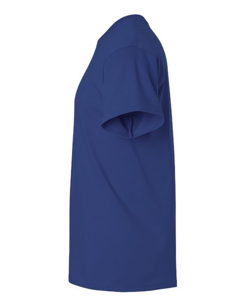 Gildan G200 Adult Ultra Cotton T-Shirt #color_METRO BLUE