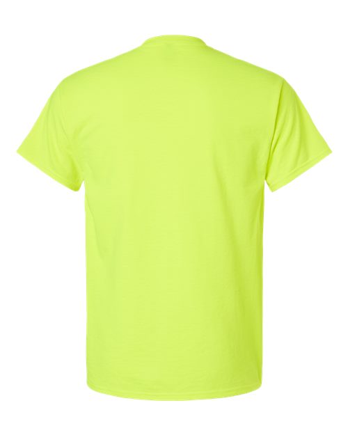Gildan G230 Adult Ultra Cotton  Pocket T-Shirt #color_SAFETY GREEN