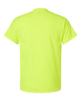 Gildan G230 Adult Ultra Cotton  Pocket T-Shirt #color_SAFETY GREEN