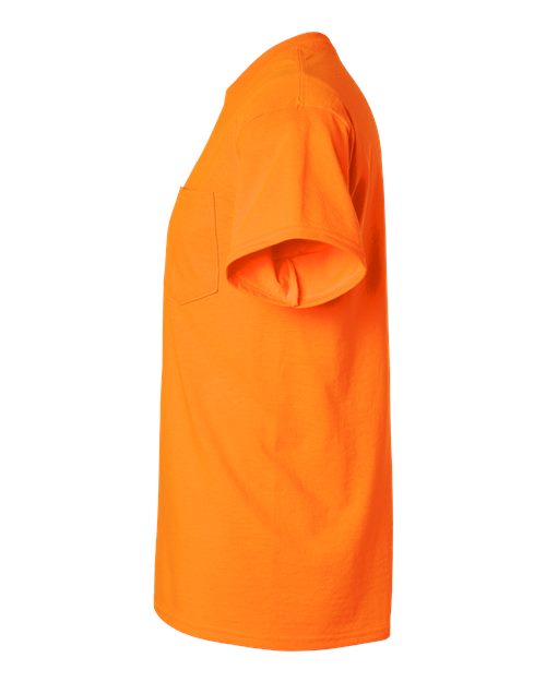 Gildan G230 Adult Ultra Cotton  Pocket T-Shirt #color_S ORANGE