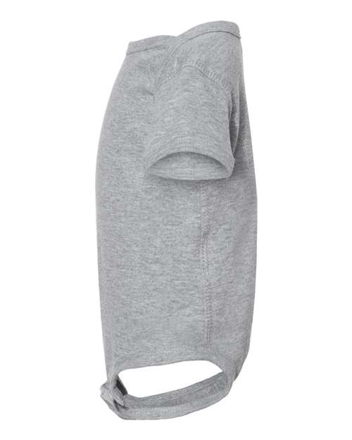 Rabbit Skins 4400 Infant Baby Rib Bodysuit #color_HEATHER