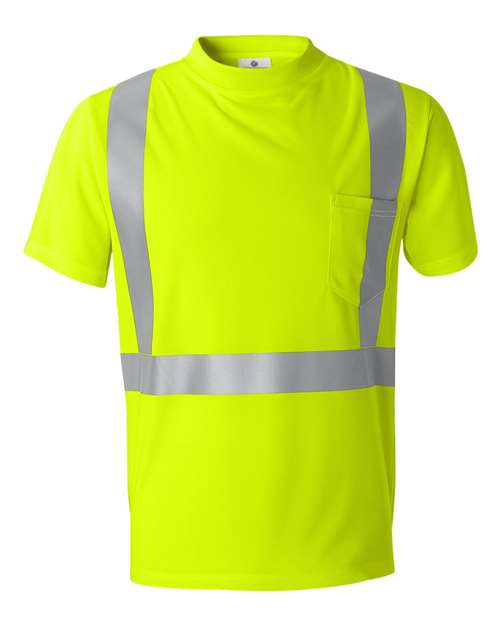 Kishigo 9110-9111 High-Performance Microfiber T-Shirt #color_Lime