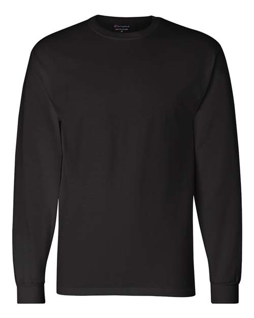 Champion CC8C Adult Long-Sleeve T-Shirt #color_BLACK