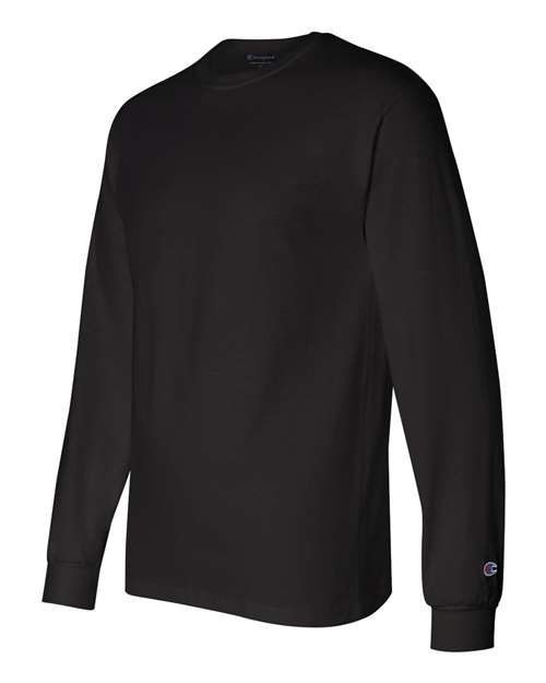 Champion CC8C Adult Long-Sleeve T-Shirt #color_BLACK