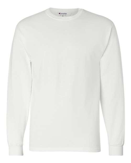 Champion CC8C Adult Long-Sleeve T-Shirt #color_WHITE