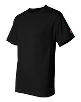 Champion T525C Adult 6 oz. Short-Sleeve T-Shirt #color_BLACK