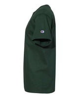 Champion T525C Adult 6 oz. Short-Sleeve T-Shirt #color_DARK GREEN