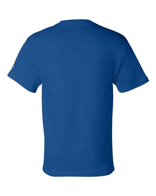 Champion T525C Adult 6 oz. Short-Sleeve T-Shirt #color_ROYAL BLUE