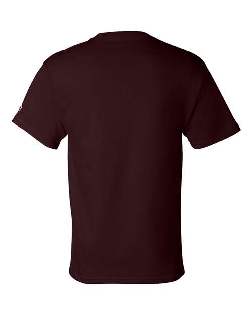 Champion T525C Adult 6 oz. Short-Sleeve T-Shirt #color_MAROON