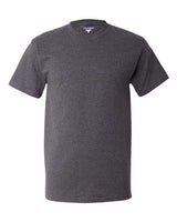 Champion T525C Adult 6 oz. Short-Sleeve T-Shirt #color_CHARCOAL HEATHER