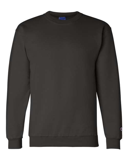 Champion S600 Adult Double Dry Eco Crew #color_BLACK