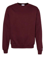 Champion S600 Adult Double Dry Eco Crew #color_MAROON