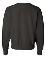 Champion S1049 Adult Reverse Weave Crew #color_BLACK