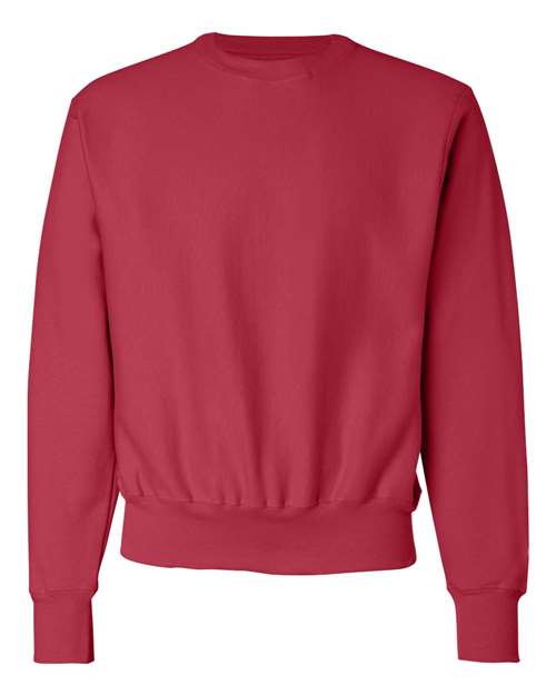 Champion S1049 Adult Reverse Weave Crew #color_SCARLET
