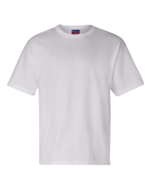 Champion T2102 Adult 7 oz. Heritage Jersey T-Shirt #color_WHITE