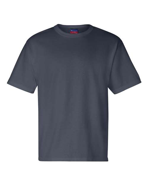 Champion T2102 Adult 7 oz. Heritage Jersey T-Shirt #color_NAVY