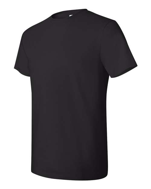 Hanes 4980 Unisex Nano-T T-Shirt #color_BLACK