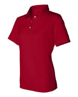 Sierra Pacific 5469 Women's Moisture Free Mesh Polo #color_Red