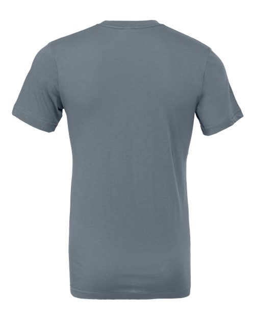 Bella + Canvas 3001C Unisex Jersey T-Shirt #color_STEEL BLUE