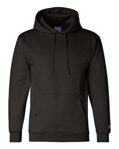 Champion S700 Adult Double Dry Eco Pullover Hooded Sweatshirt #color_BLACK
